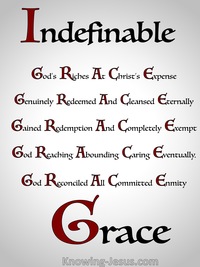 Indefinable Grace